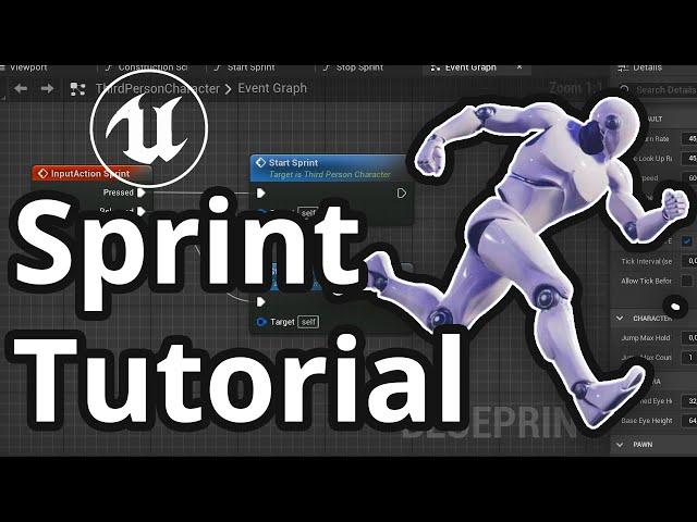 Unreal Engine 5 - Sprinting Tutorial