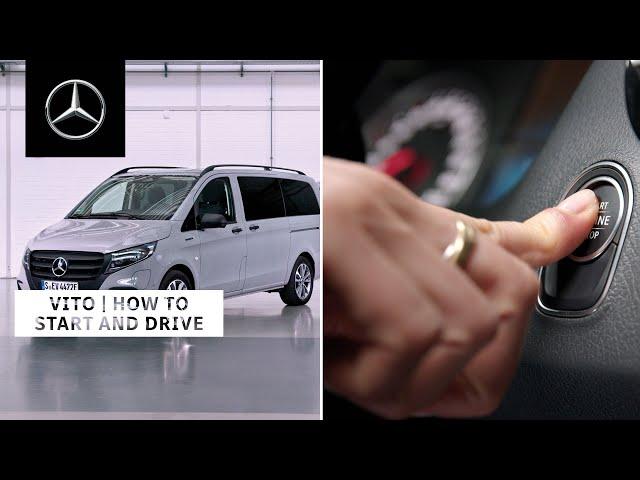 Mercedes-Benz Vito & eVito 2024 | How To Start The Van