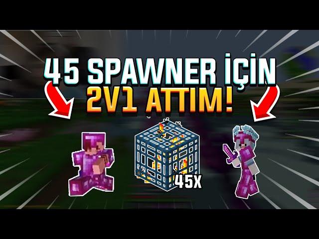 45 SPAWNER İÇİN 2 KİŞİ SALDIRDI!? - CraftRise Survival Ametist