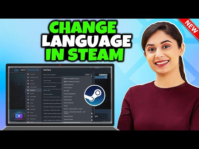 How To Change Language In Steam 2024 | Full Guide