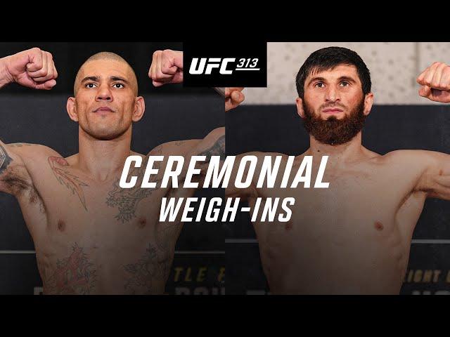 UFC 313: Ceremonial Weigh-In