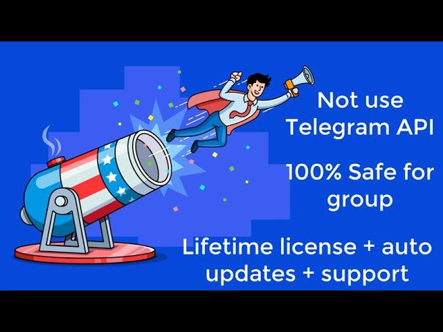 Advantages Telegram kit 2, new version mass add users Telegram software