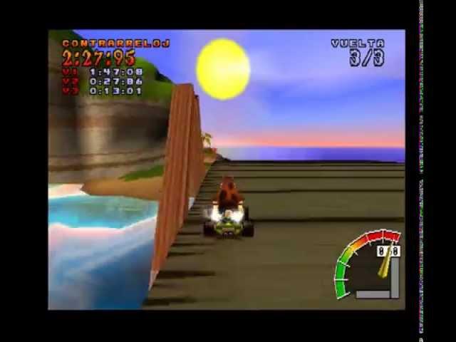 [TAS] CTR - Crash Cove Lap in 24:71 by Amaraticando