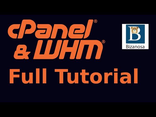 Full Tutorial WHM cPanel Tutorial video by Ricky Wahowa - Bizanosa