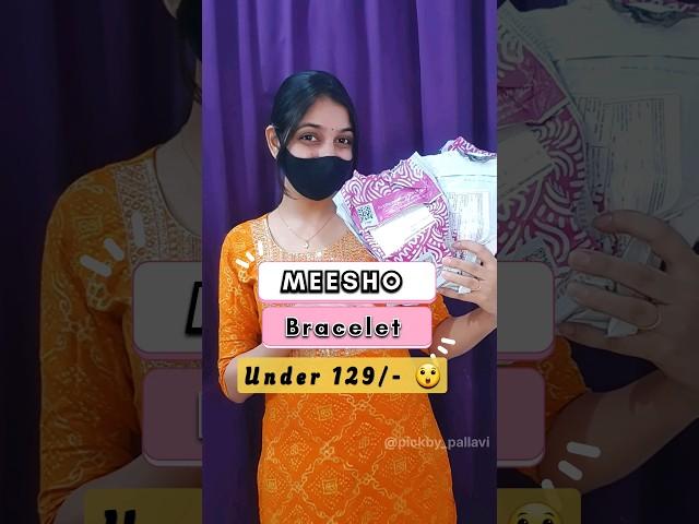 MEESHO Bracelet under 12-Part - 1 #ytshorts #meesho #bracelet #under150 #pickbypallavi #trending