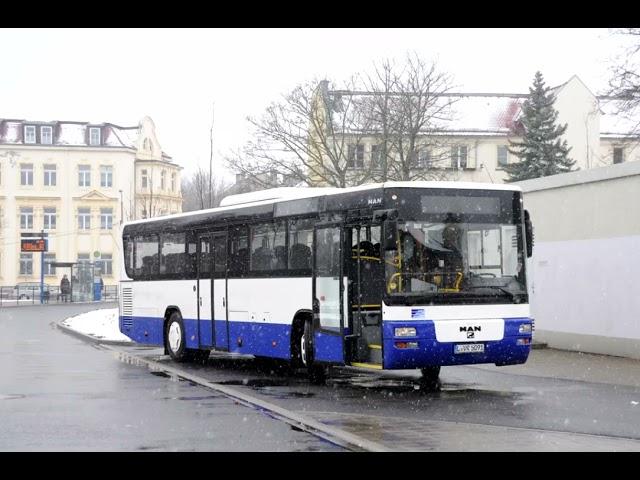 [Sound] MAN SÜ 313 (Regionalbus Leipzig) Zwenkau Wagen 5091