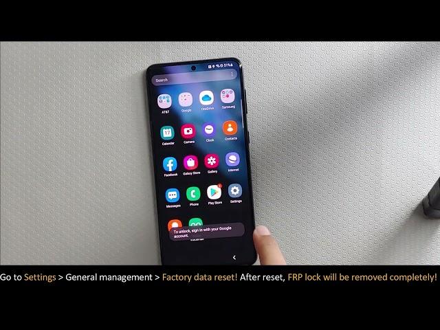 SAMSUNG Galaxy S21/S21+ [Android 12/13] Bypass Google Account (FRP) Lock - Without Google Assistant