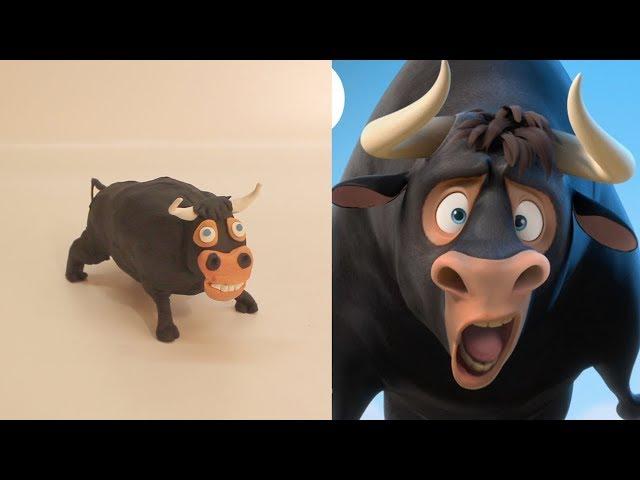 el toro ferdinando de plastilina ferdinand the bull play-doh