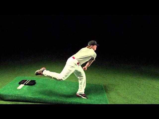 Drew Storen pitching mechanics in slow motion 1000 FPS