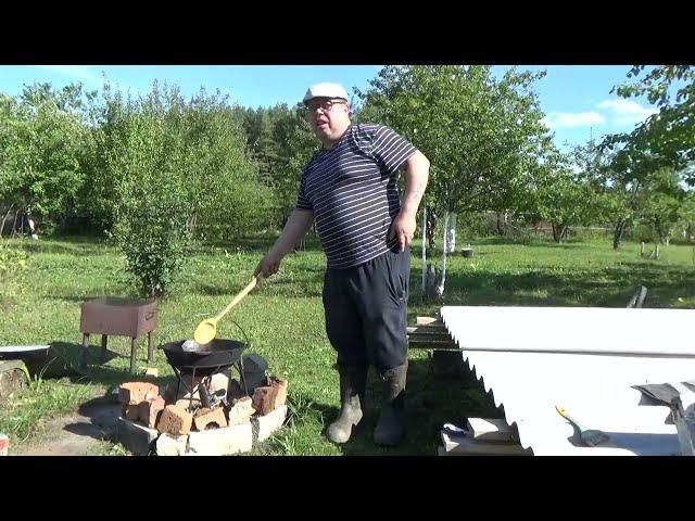 Привожу сад в порядок.//Как преображается участок Алексея.