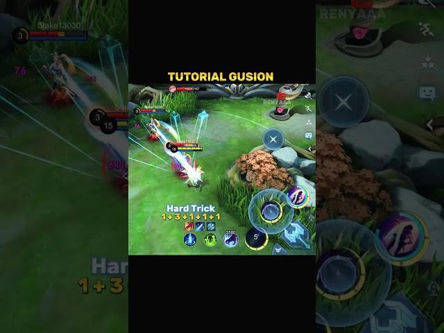  Gusion Hard Trick Tutorial by Renyaaa