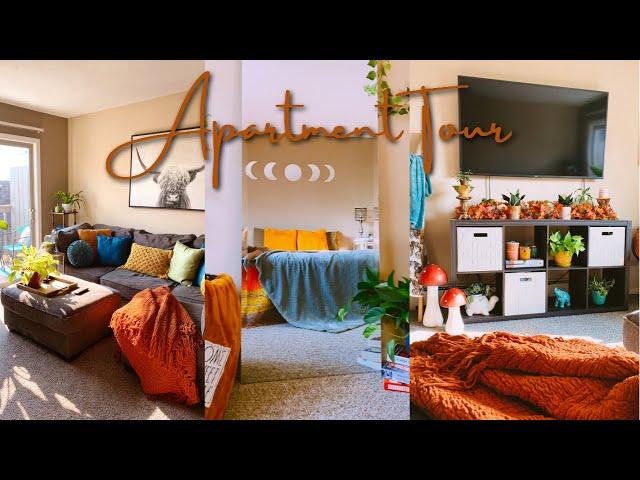 APARTMENT TOUR 2021: thrifted, eclectic, boho style