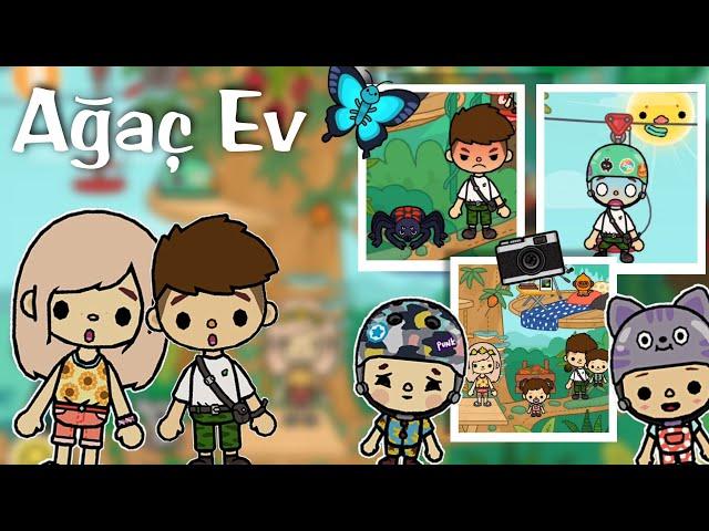 AĞAÇ EVDE MACERA?! Toca Life World Türkçe - Toca Life King