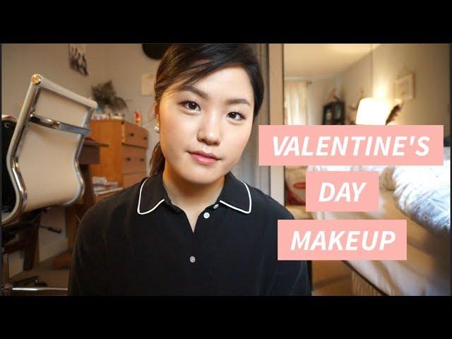 Valentine's Day Makeup Tutorial (Natural Smokey for Monolids) | chunbuns