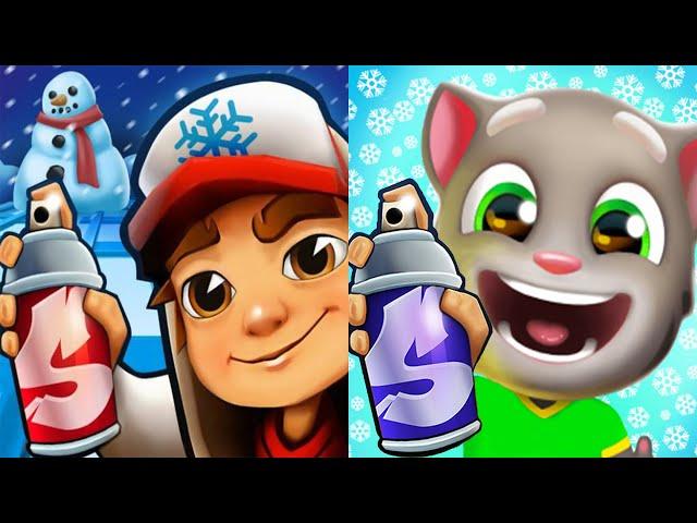 ️ Subway Surfers vs Talking Tom Gold Run - Subway Surfers Big Update, Tom Gold Run Tiktok Gameplay