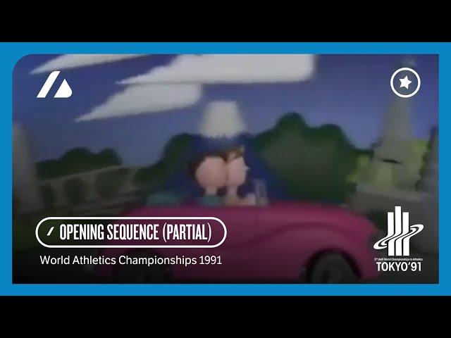 Tokyo 1991 IAAF World Championships - Broadcast Opening Sequence (Partial)