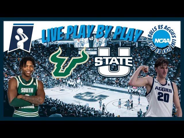 South Florida vs Utah State College Basketball | Live Stream & Play-By-Play