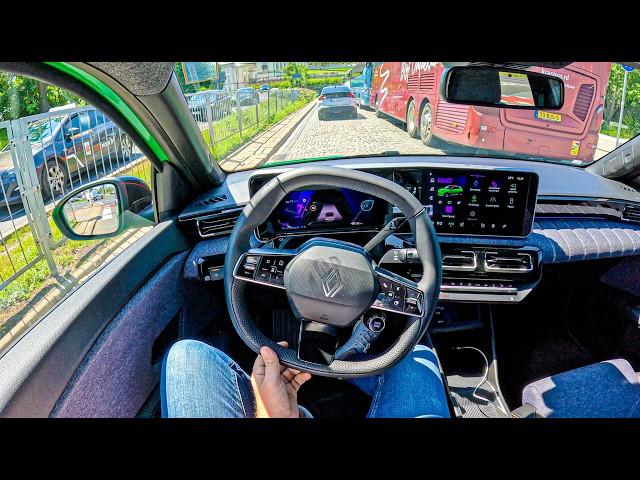 NEW Renault 5 Car of the Year 2025 | POV Test Drive #2441 Joe Black