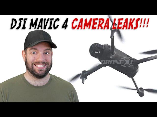 THE MAVIC 4 GIMBAL IS THE BEST WE'VE EVER SEEN | Leaks show incredible flexibility for this camera..