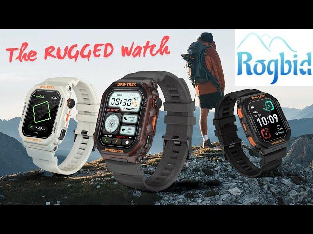 ROGBID TANK G2 - RUGGED SMARTWATCH - WITH GPS & ALEXA  - FULL TEST