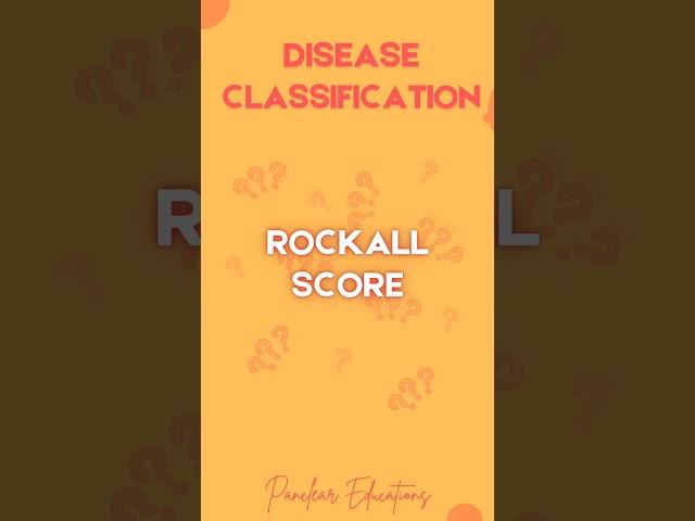 Disease Classification | NEET PG | INICET | FMGE | #neetpg #inicet #fmge #mrb