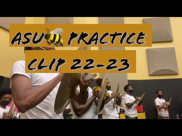 Alabama State University “Heartbreak Anniversary” 22-23 PRACTICE CLIP!!!! (Cymbal View)