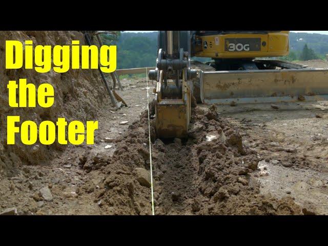 Garage Build #3- Digging for a Footer