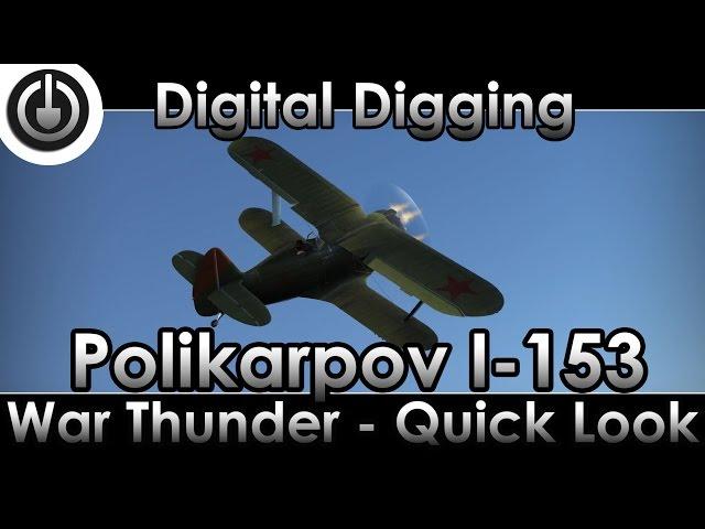 War Thunder I-153 Chaika Gameplay and Review.