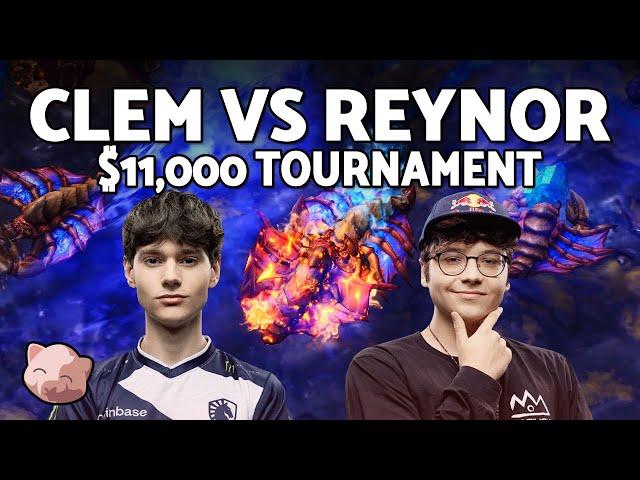 CLEM vs REYNOR: Cheesy Upper Bracket Finals! | $11,000 Tournament (Bo5 TvZ) - StarCraft 2