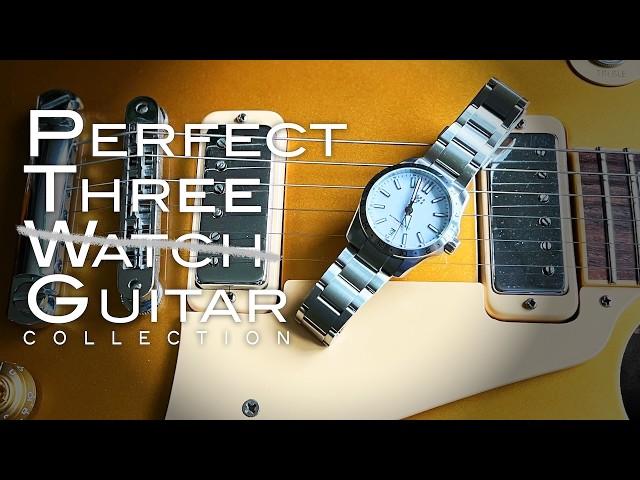 A Perfect Three Guitar/Watch Collection