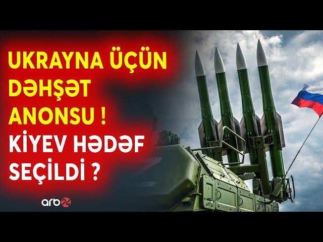 Kiyevdə HÜCUM ANONSU verildi - İnsanlar BUNKERLƏRƏ yerləşdirilir - Ballistik RAKETLƏR hazırda...