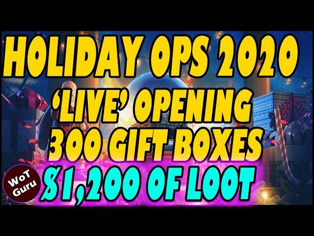 Holiday Ops Mega-Video | Opening 300 Gift Boxes! | Full Event Details + Rewards