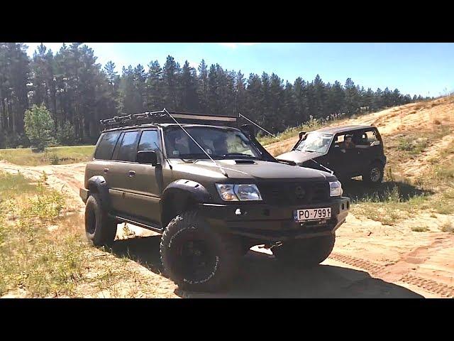 First trial , Gimny vs Patrol | Off-road | Nissan Patrol Y61 | Latvia