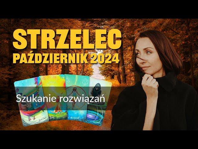 Strzelec SZUKANIE ROZWIĄZAŃ Październik 2024 tarot