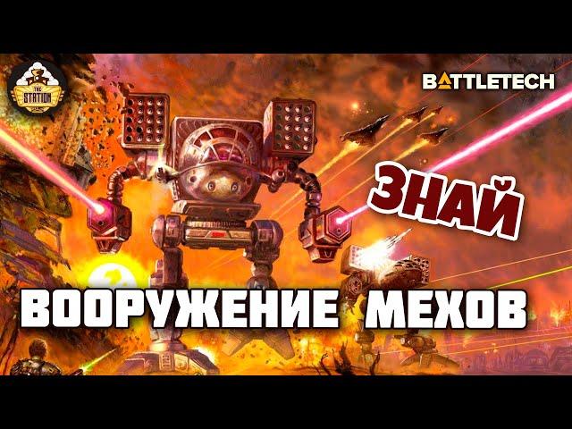 Вооружение мехов | Знай | Battletech