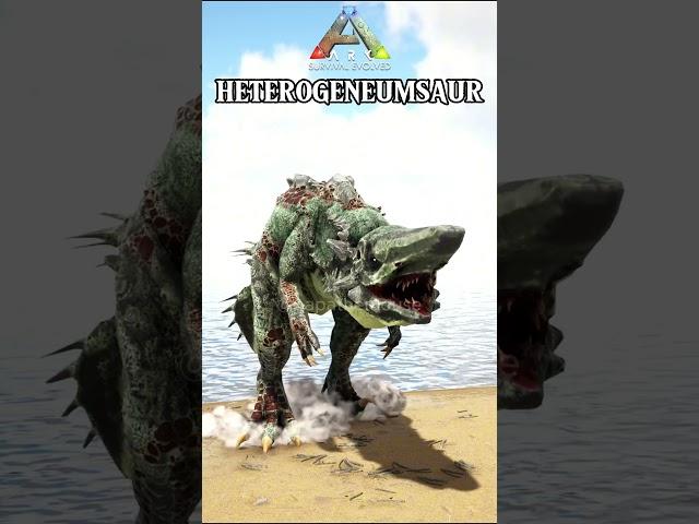 ARK ASCENDED VS ARK SURVIVAL EVOLVED HYBRID DINOS PART 2 #shorts #ark #sigma