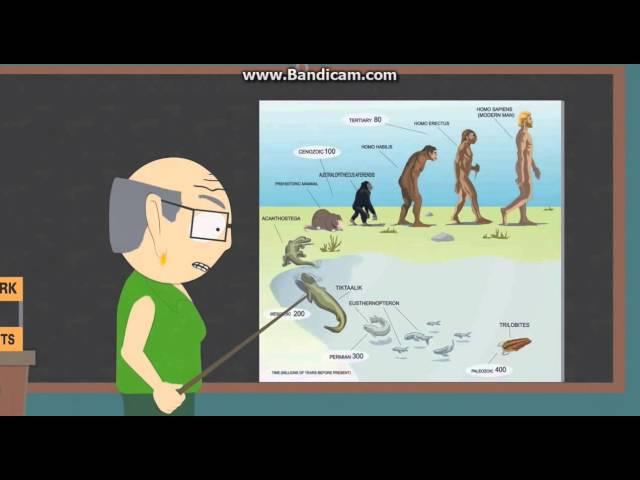 South Park - Mr.Garrison's Evolution Theory