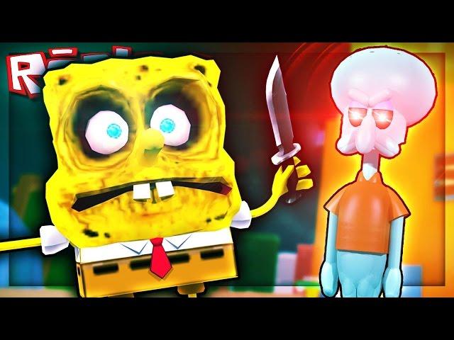 Roblox Adventures - KILLED BY EVIL SPONGEBOB IN ROBLOX! (Terror in Bikini Bottom)