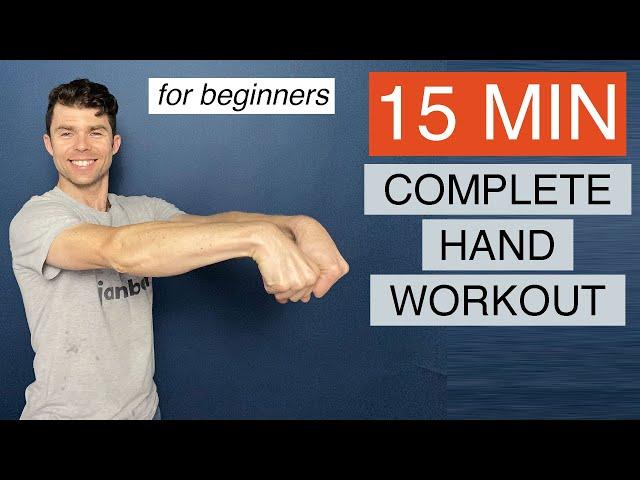 HAND YOGA | Beginner's | FULL HAND WORKOUT & MASSAGE