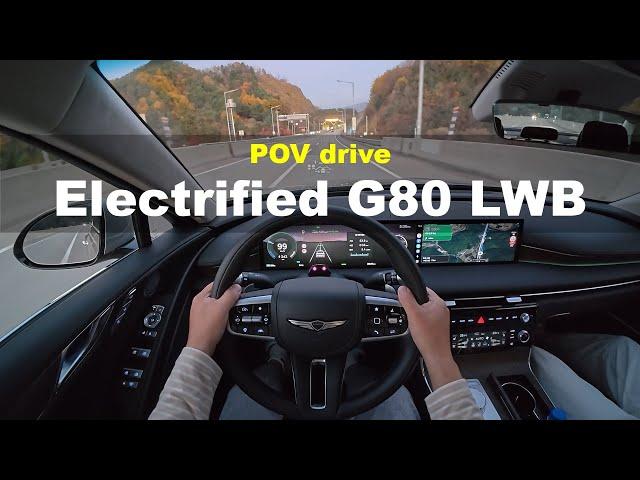 2025 Genesis Electrified G80 LWB POV drive