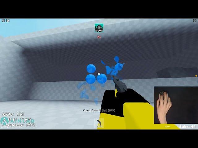 [Roblox] Aim Blox - Gridshot WORLD RECORD #1