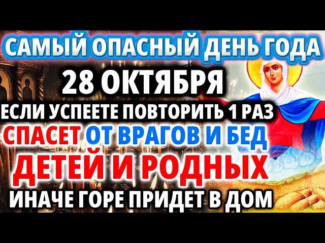 28 октября СПАСИ ДЕТЕЙ И РОДНЫХ пока не поздно! Молитва Богородице Спорительница грехов Православие