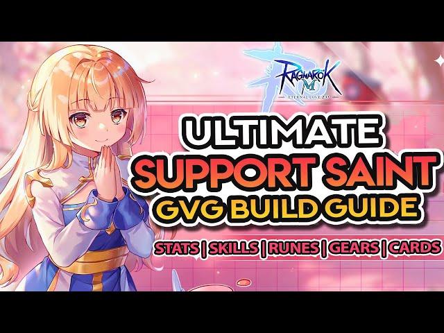 FS SAINT GVG BUILD GUIDE ~ Stats, Skills, Runes, Gears, Cards, and MORE!!