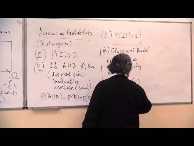 Lecture 1. Probability & Statistics (А. А. Шаракшанэ -- МШБ РЭУ Плеханова -- Лекториум)