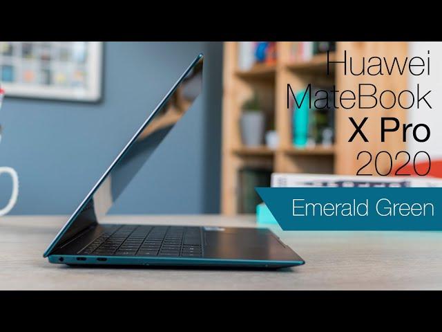 Huawei MateBook X Pro 2020 - First look at Emerald Green