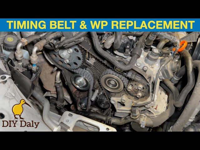 2012 VW Tiguan 2.0 TDI Timing belt & water pump replacement CFFB