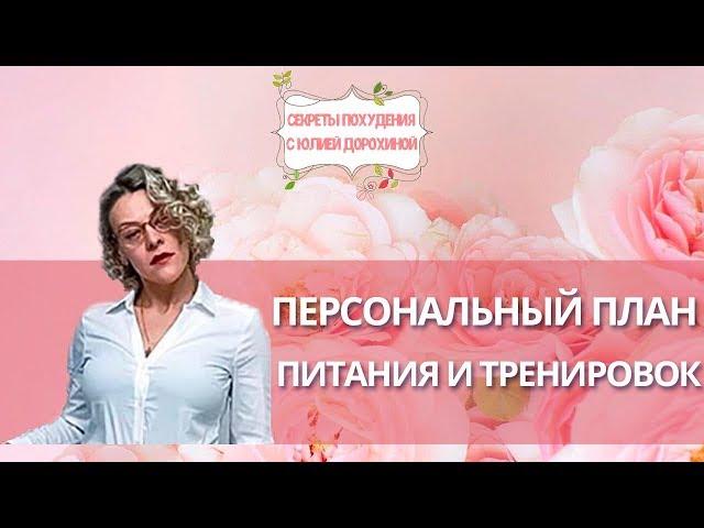 Персональный план питания и тренировок