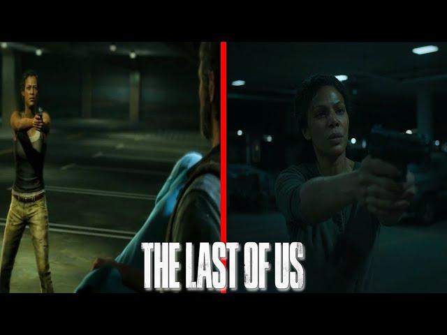 Marlene Death Scene Comparison  - The Last Of Us Videogame VS HBO Series | 4K 60FPS