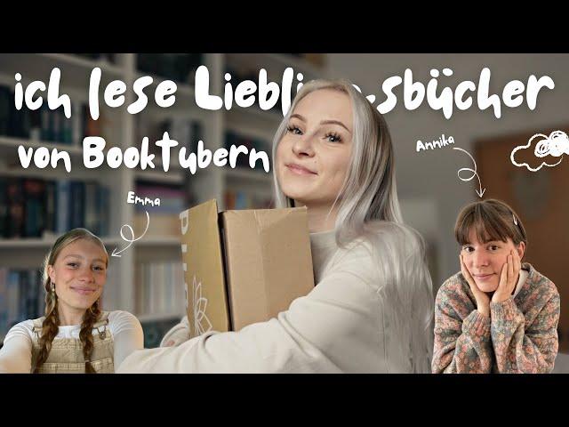 ich lese die Lieblingsbücher von Booktubern  | Lesevlog | nckreads