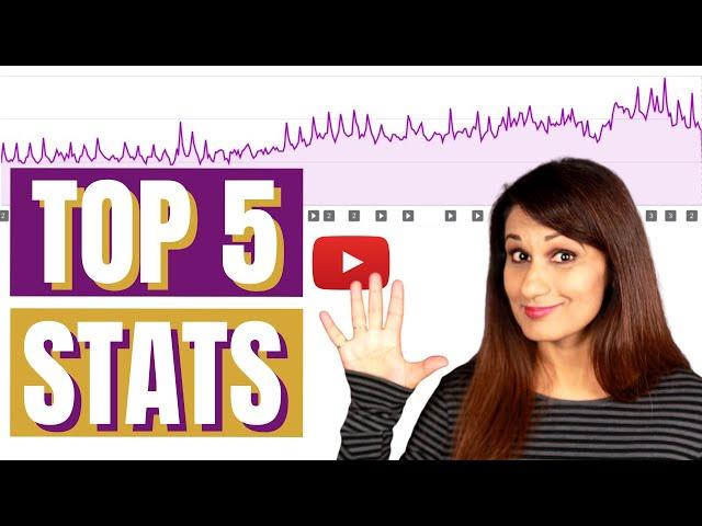 How to Read Your YouTube Analytics (for beginners) - the 5 stats that matter most!